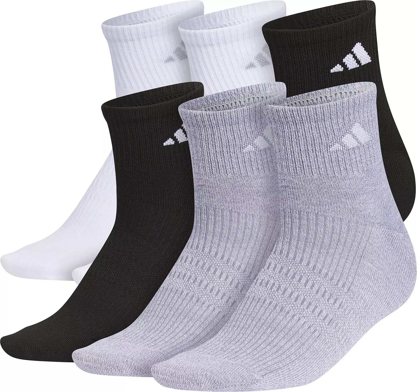 adidas Superlite 3.0 Quarter Socks - 6-Pack | DICK'S Sporting Goods