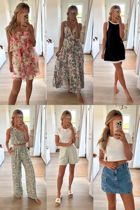 Spring Abercrombie Hall. Textured crinkle pants. Linen shorts. Floral dress. Maxi dress. Wedding guest dress. Spring dress. Travelers dress. Clean style. Closet staple pieces. Spring must haves. Summer must have. Mom style. Mom fashion.

#LTKstyletip #LTKfindsunder100 #LTKSeasonal