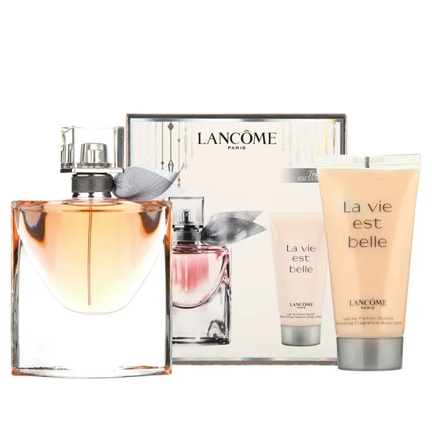 Lancome La Vie Est Belle Perfume Gift Set For Women (2PC) - 1.7 oz EDP + 1.7 oz Body Lotion - Wal... | Walmart (US)