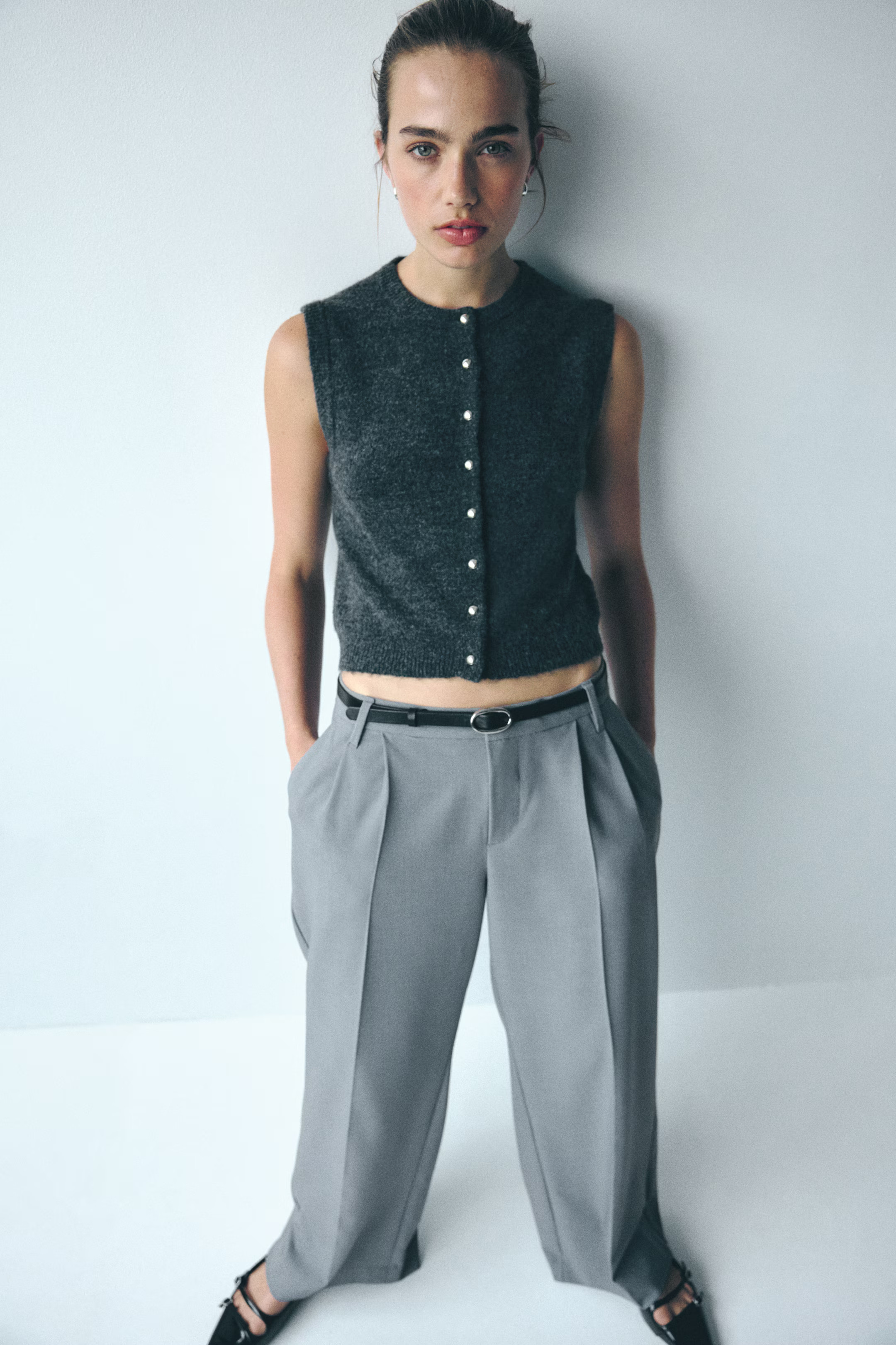 Knitted waistcoat | H&M (US + CA)