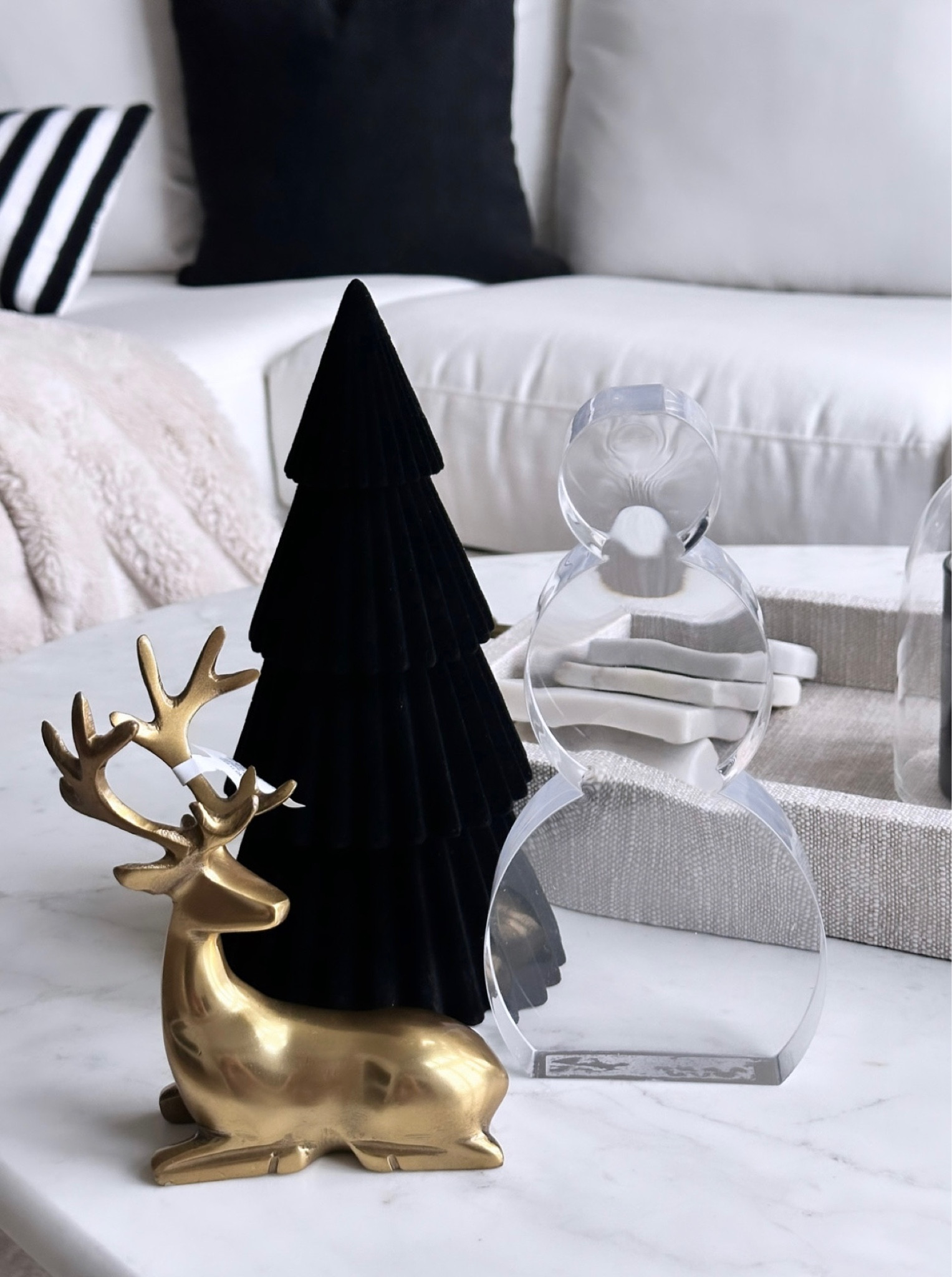 Chic holiday decor new arrivals under $15! Quality is amazing and looks high end! The acrylic snowman is identical to the CB2 version that was more than triple the price of this one. 


#LTKhome #LTKHoliday #LTKHolidaySale