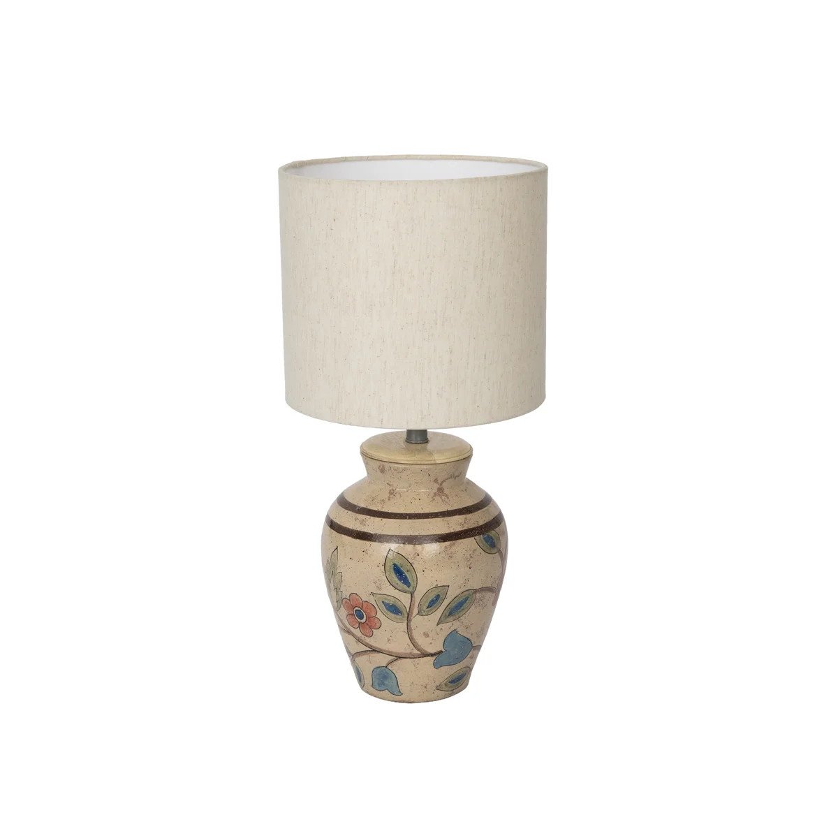Bloomlight Terracotta Lamp with Shade – Decorative Lamp Night Light for Bedroom, Home Décor & Room Décor Lighting | Wayfair North America