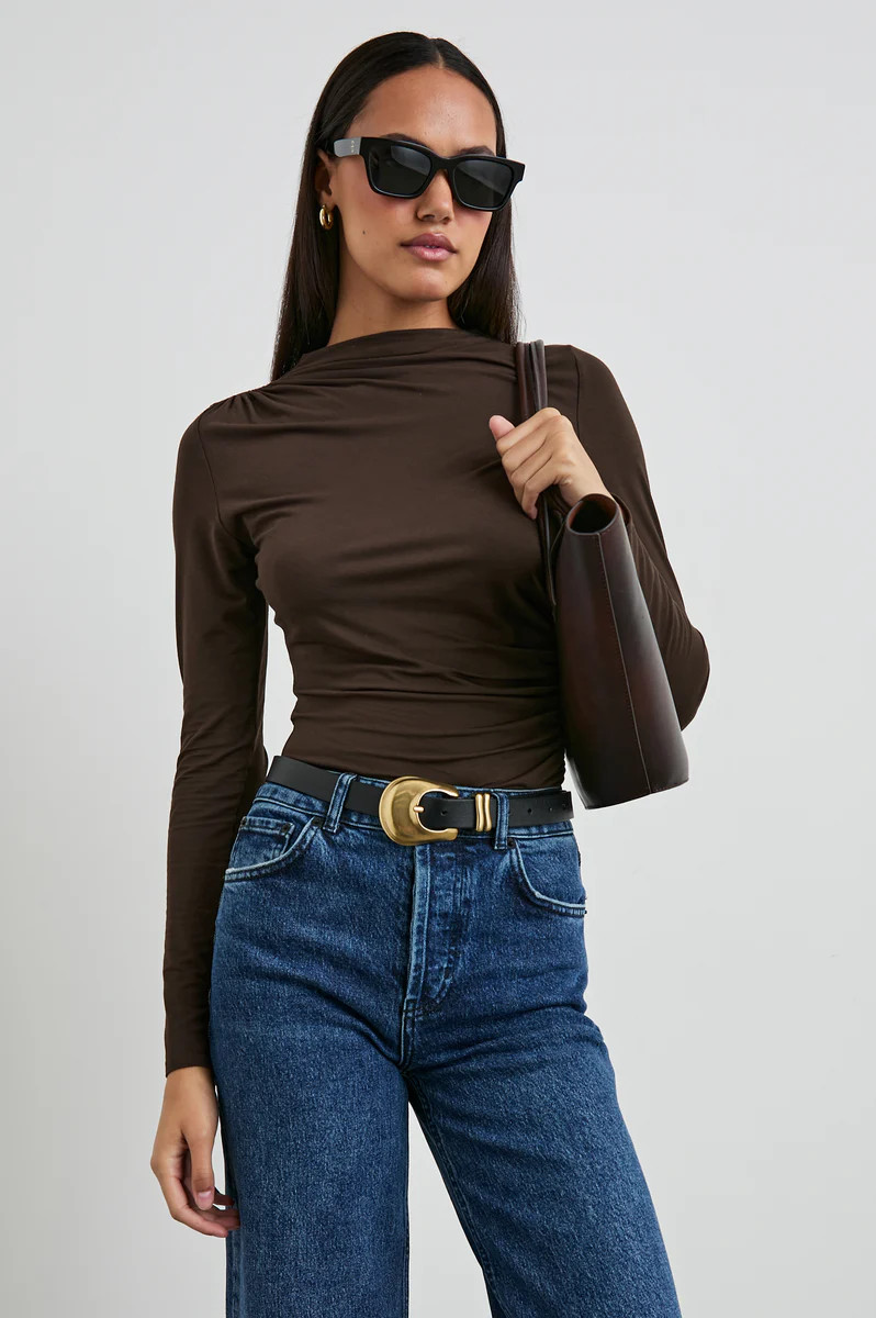 JOELLE TOP - ESPRESSO | Rails