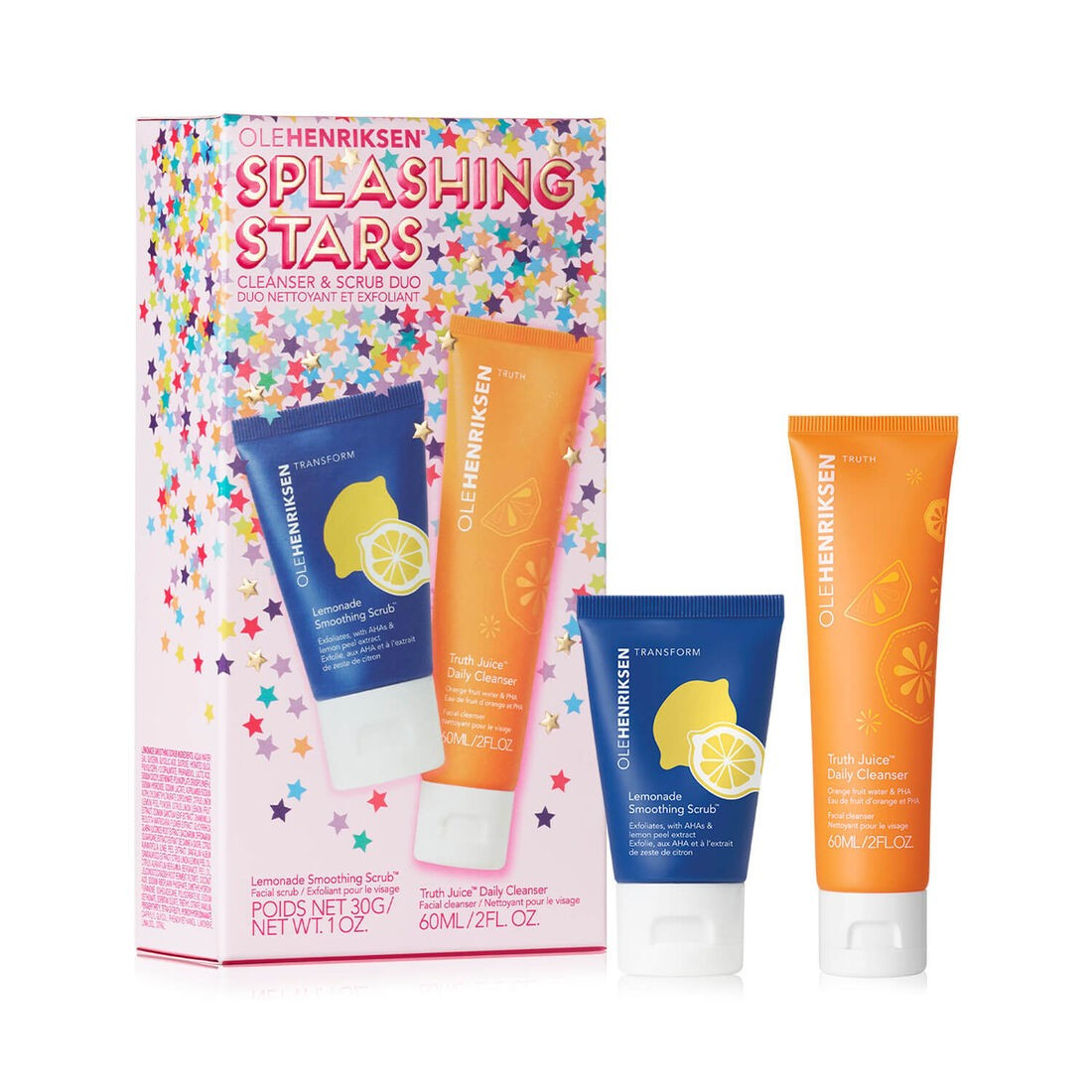 Splashing Stars Cleanser & Scrub Duo | Ole Henriksen
