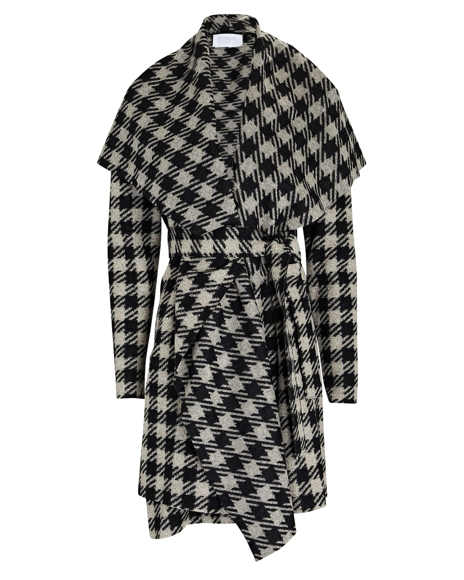 Checked Wool Blanket Coat | INTERMIX