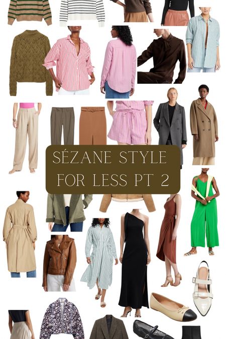 Sezane style for less. Mostly from Quince, Target, Old Navy and Mango.

#LTKworkwear #LTKfindsunder100 #LTKfindsunder50