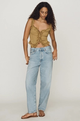 AGOLDE Nate High-Rise Straight Jeans | Anthropologie (US)