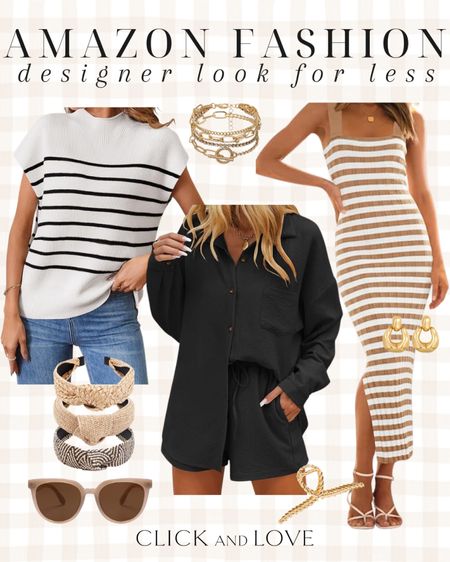 Amazon most loved fashion finds 🖤 this two piece set can be dressed up or down. Several colors and under $30!

Most loved, stripe dress, summer dress, stripe top, mock neck top, matching set, two piece set, headbands. Hair clip, claw clip, sunnies, sunglasses, kitsch , earrings, gold earrings, jewelry , Womens fashion, fashion, fashion finds, outfit, outfit inspiration, clothing, budget friendly fashion, summer fashion, wardrobe, fashion accessories, Amazon, Amazon fashion, Amazon must haves, Amazon finds, amazon favorites, Amazon essentials #amazon #amazonfashion



#LTKTravel #LTKFindsUnder50 #LTKStyleTip