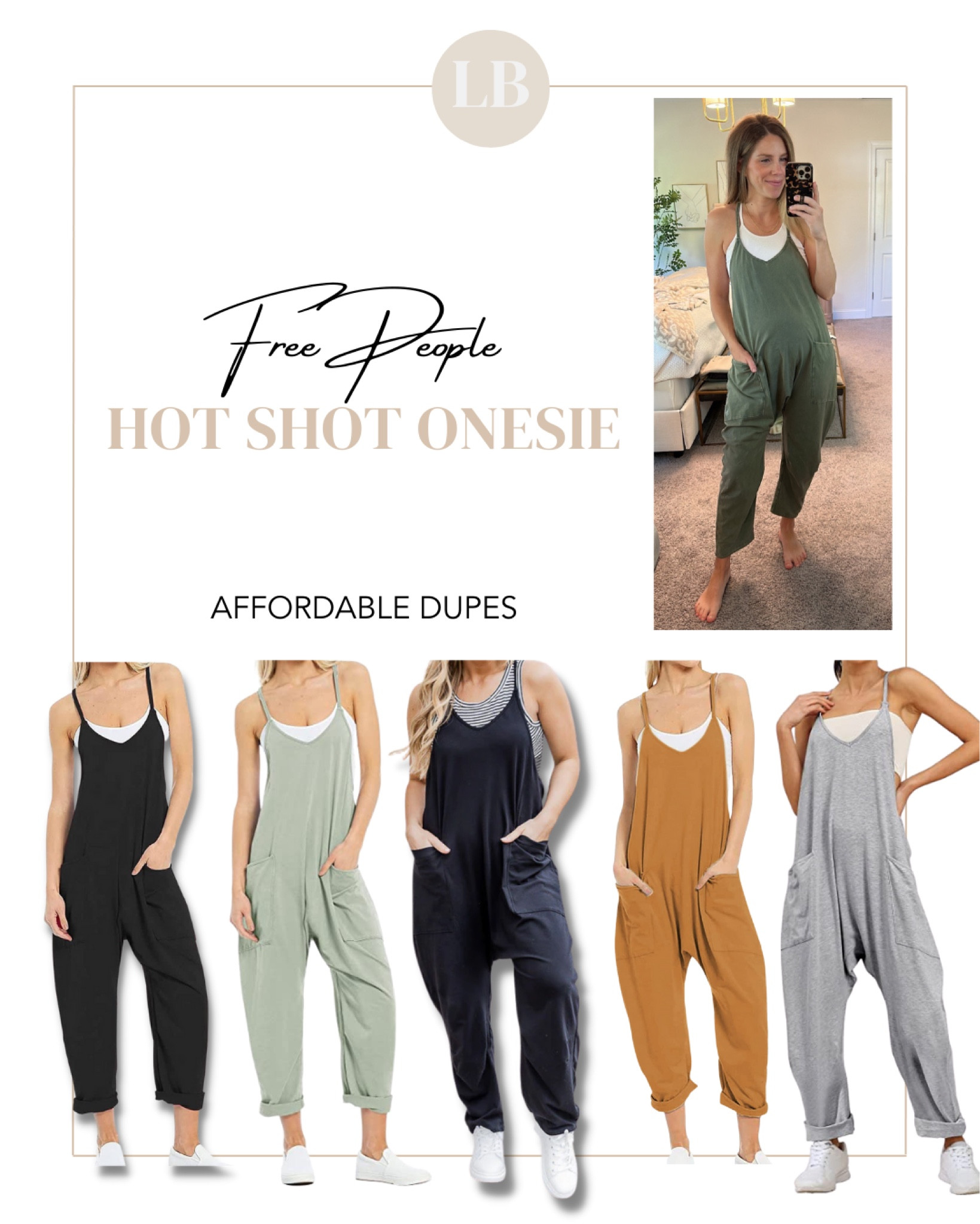 Affordable dupes for the Free People “Hot Shot Onesie"

#LTKsalealert #LTKstyletip