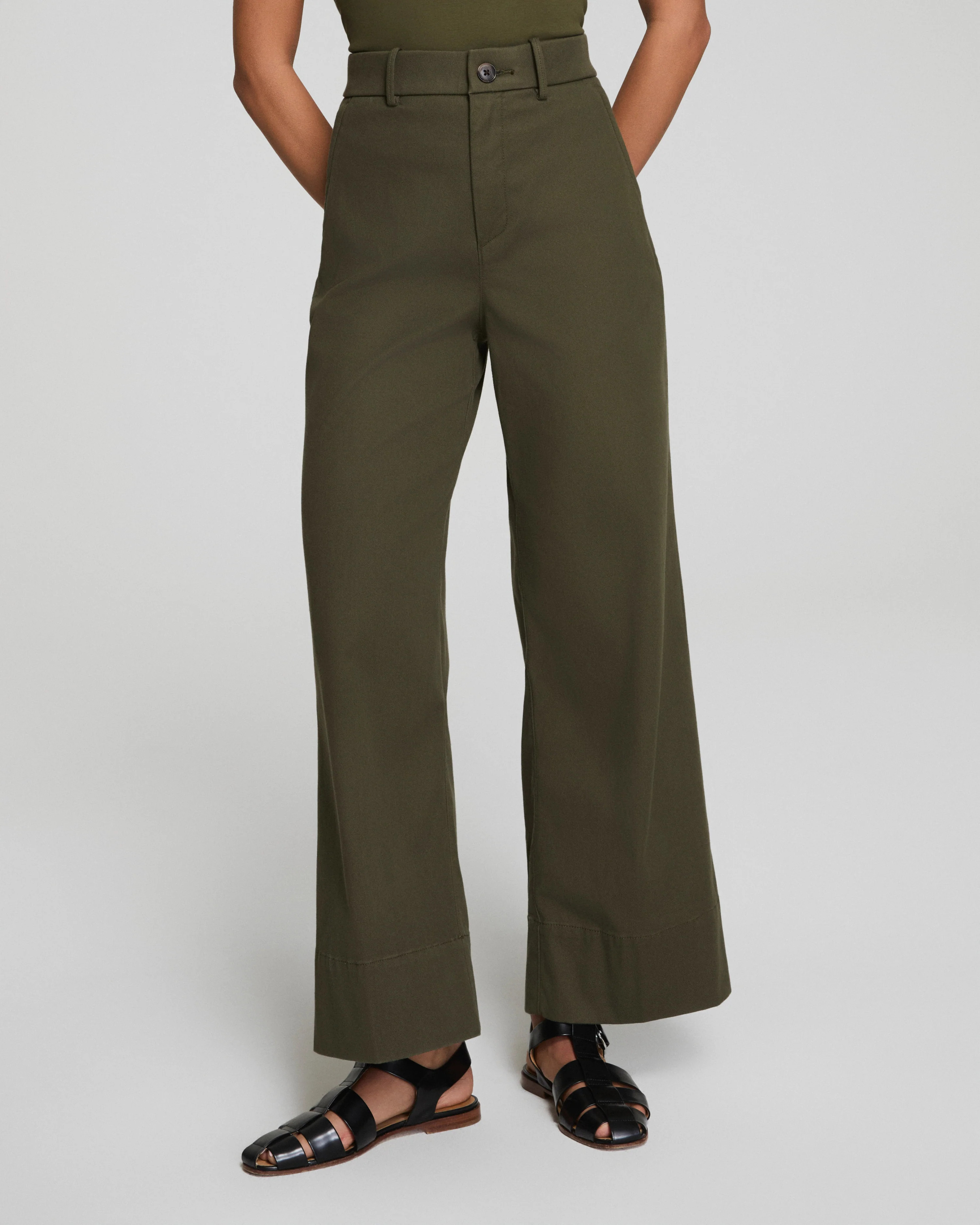 Cropped Wide Leg Pant | Spanx