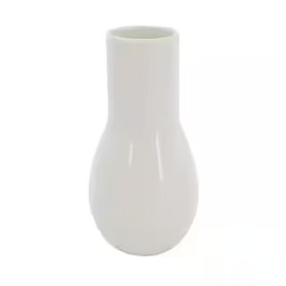 6.8" Indigo White Tall Ceramic Tabletop Vase by Ashland® | Michaels Stores