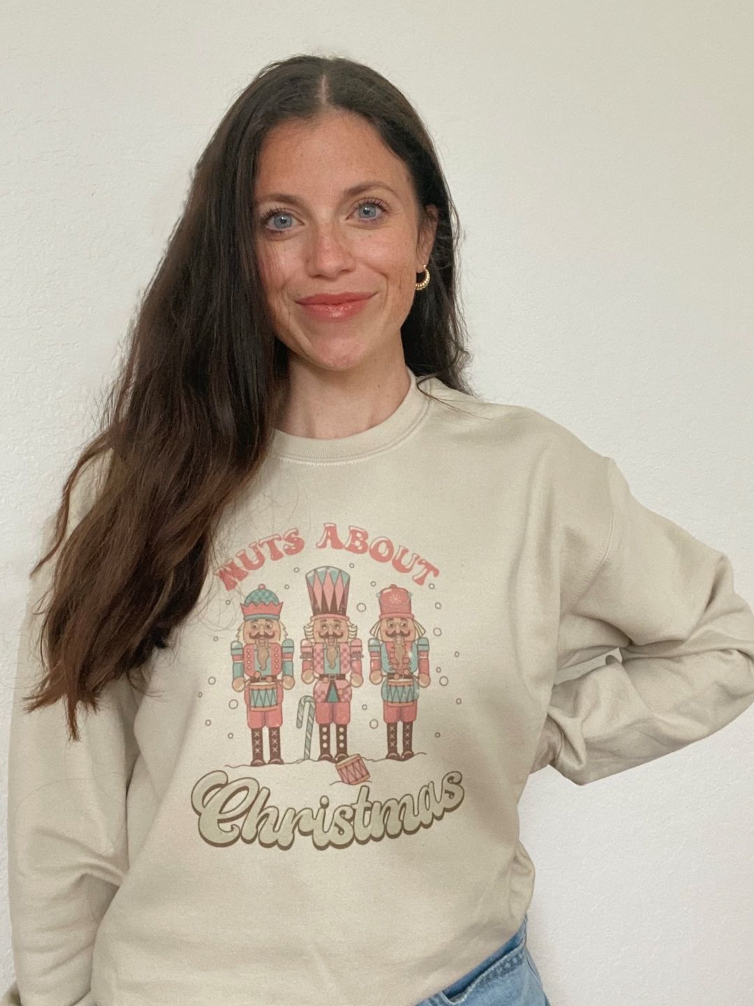 Pink Nutcracker Sweatshirt Cute Christmas Sweatshirt for Women - Etsy | Etsy (US)