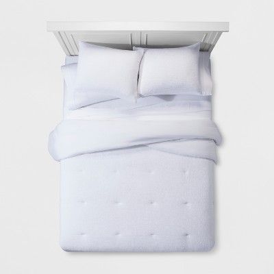 White Micro Texture Comforter Set (Full/Queen) - Project 62&#8482; + Nate Berkus&#8482; | Target