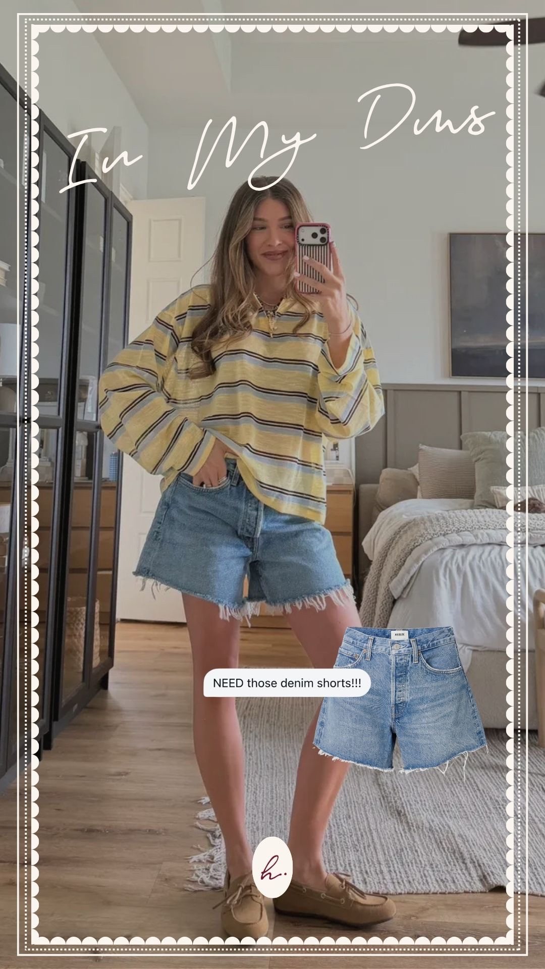My favorite everyday jean shorts! Size up two sizes for a low rise & oversized look!

#LTKootd