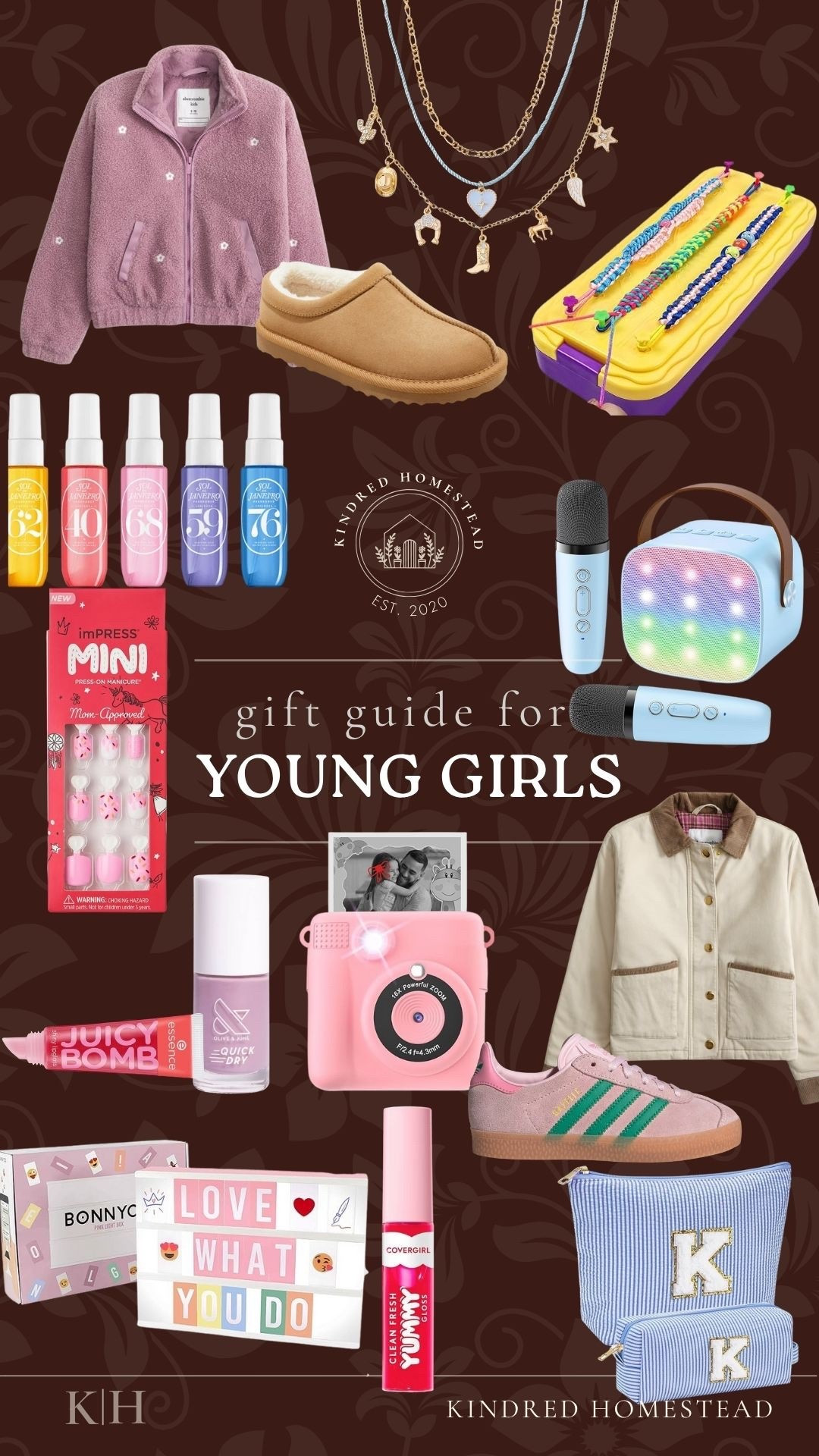 Gifts she’ll actually get excited about 💕 From fun activity sets to her first beauty favorites and cozy little style finds — these picks are perfect for the girls who love a little creativity and sparkle. ✨
#GiftGuide #GiftIdeas #ForHer #YoungGirlsGifts


#LTKKids #LTKHoliday #LTKGiftGuide
