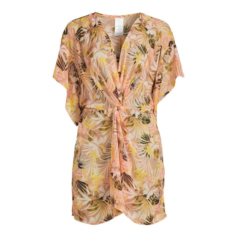Time and Tru Women's Twist Front Dress Cover Up | Walmart (US)