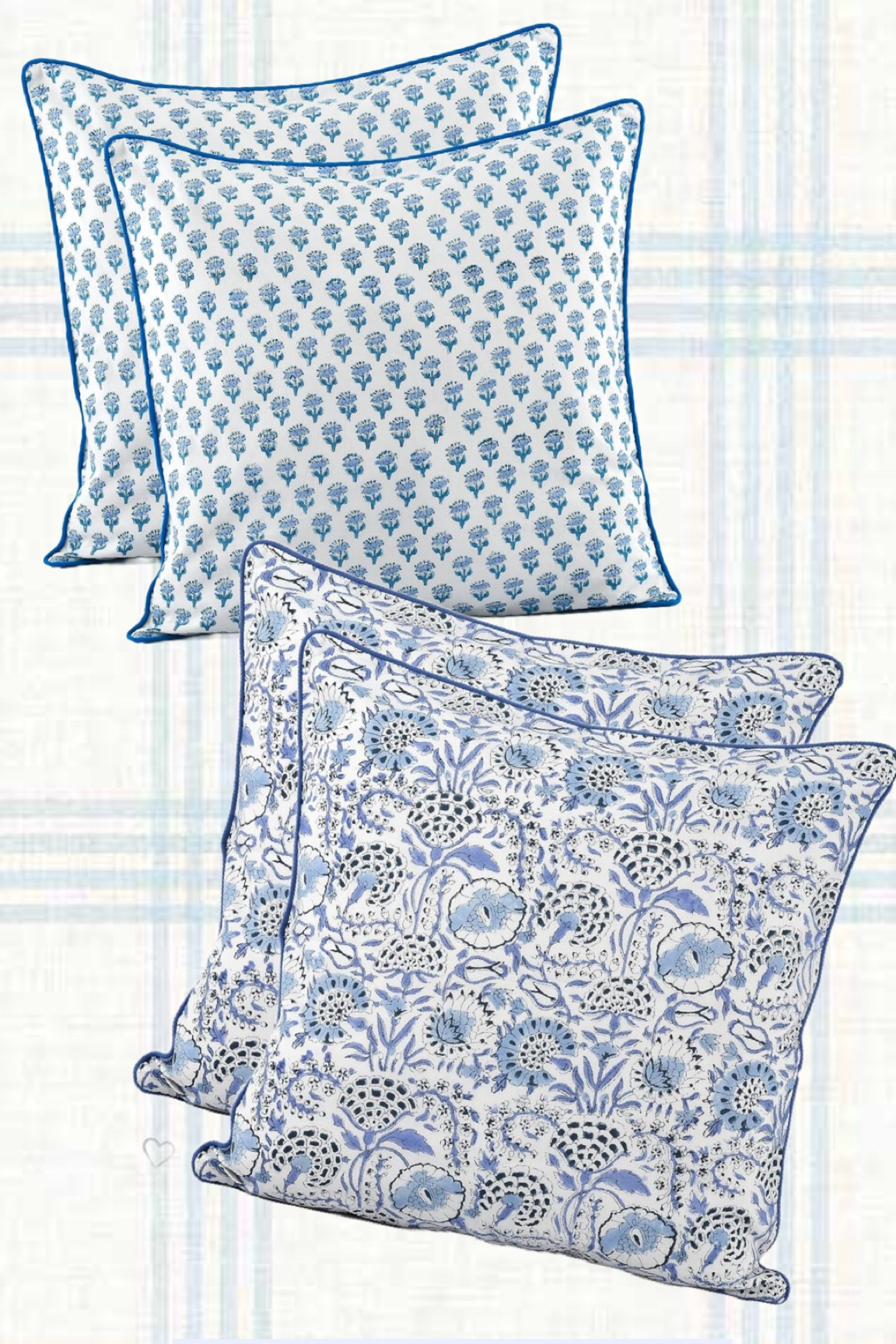 Blockprint Outdoor pillow refresh 

#LTKhome
