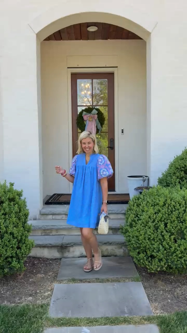 Shop my Avara favorites up to 50% off almost everything now through 5/25!! This dress is dreamy!! The texture, embroidery & it doesn’t touch us anywhere! I’m wearing a small & 8 sandal. 

 #LTKootd #LTKSaleAlert