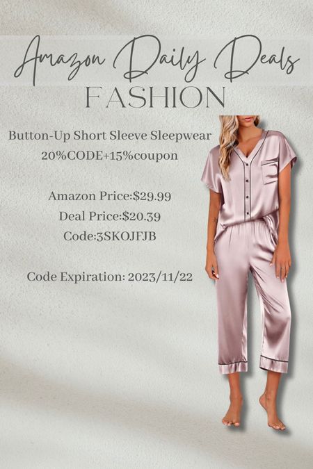 Amazon daily deals - pajamas r always a great gift!

#LTKGiftGuide #LTKSeasonal #LTKsalealert