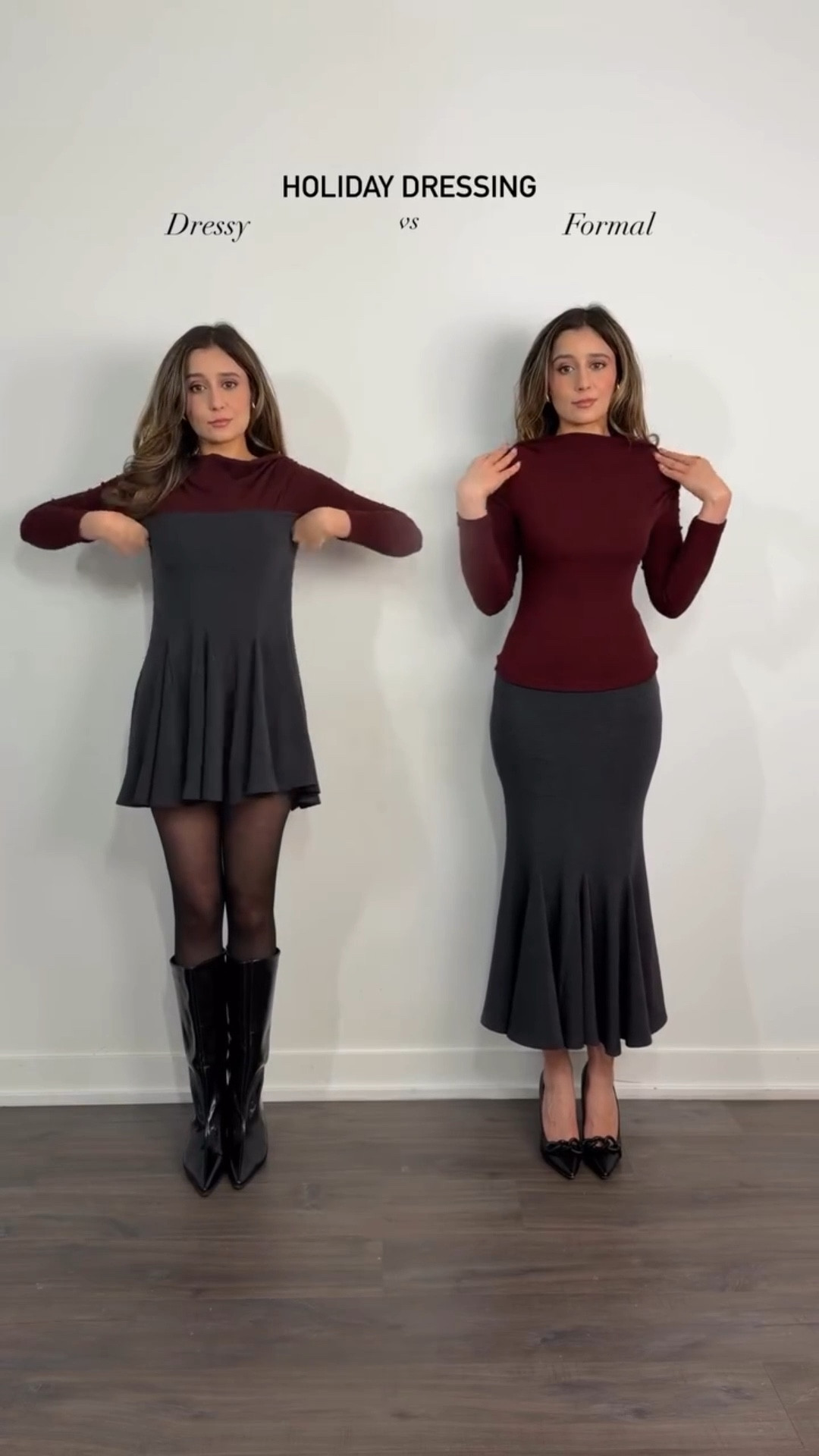 Use code: Sharon20, which gives 20% off with no minimum order. Save these hacks for your winter styling inspo. 
These outfits are great wardrobe staples for everyday wear &amp; would be great for Christmas markets or holiday work events.
#stylingtips #fashionhacks #howtostylevideo #holidayoutfitideas 

#LTKHoliday #LTKWorkwear #LTKgrwm
