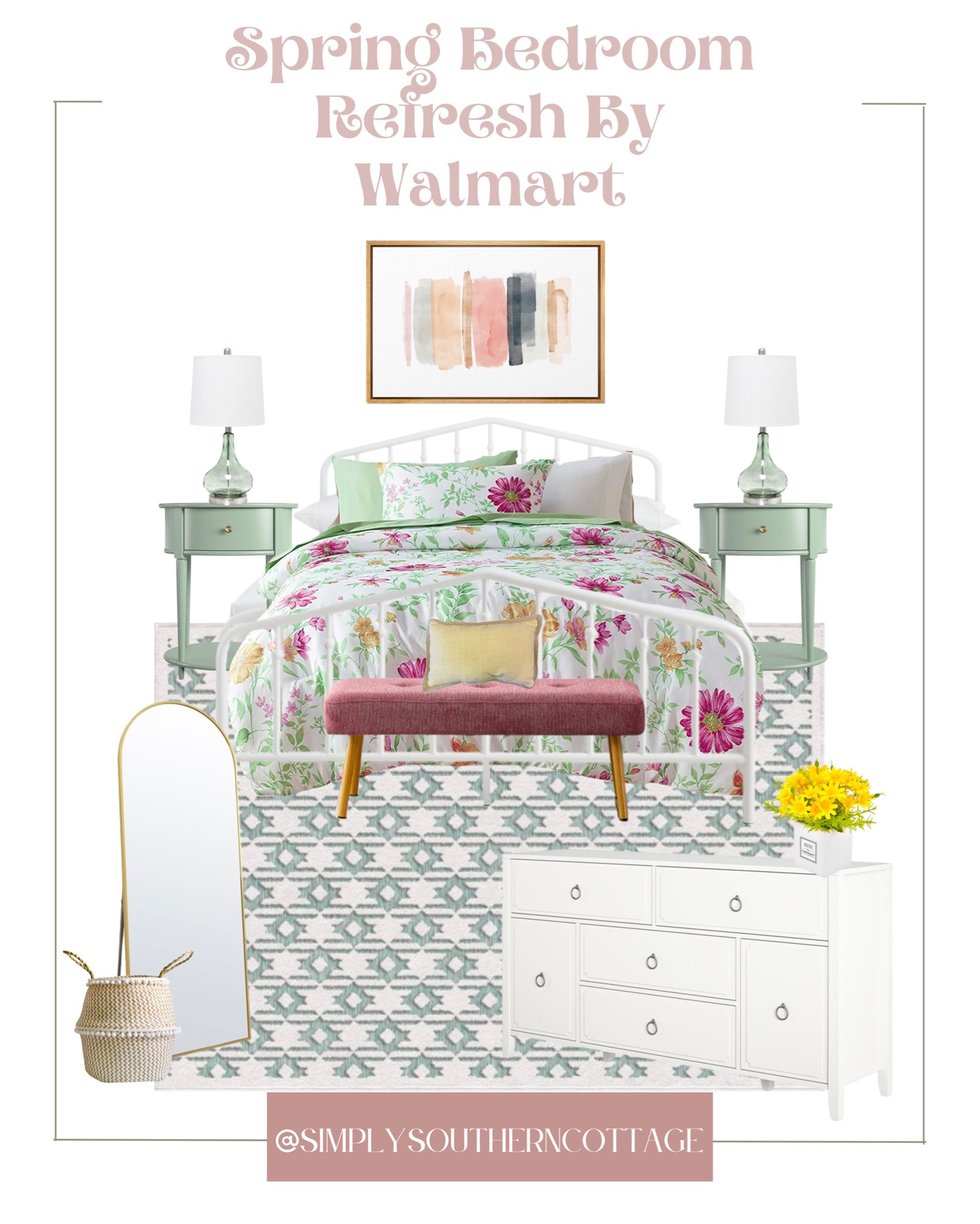 spring bedroom walmart / walmart home accents / walmart furniture / walmart home refresh / walmart styled room / my rig collection / spring home / walmart decor / walmart living room 

#LTKstyletip #LTKhome #LTKSeasonal