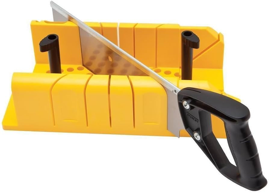 Stanley 1-20-600 Saw Storage Miter Box with Saw, Black | Amazon (US)