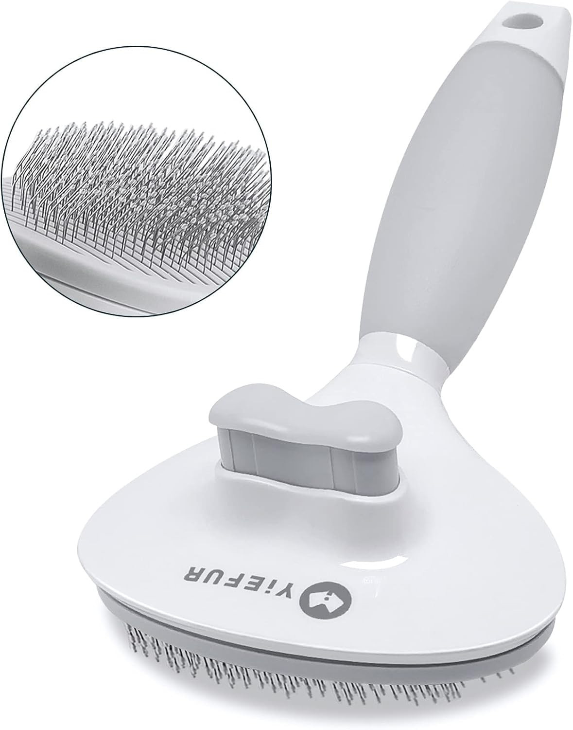 Cat Hair Brush,Cat Brush for Shedding,Soft Silicone Self Cleaning Brushes for Short and Long Hair... | Amazon (US)