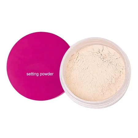 Kpudyod Setting Powder Oil Brighten Skin Color Cover Setting Loose Powder Full Size Set Bare Powder Cover | Walmart (US)