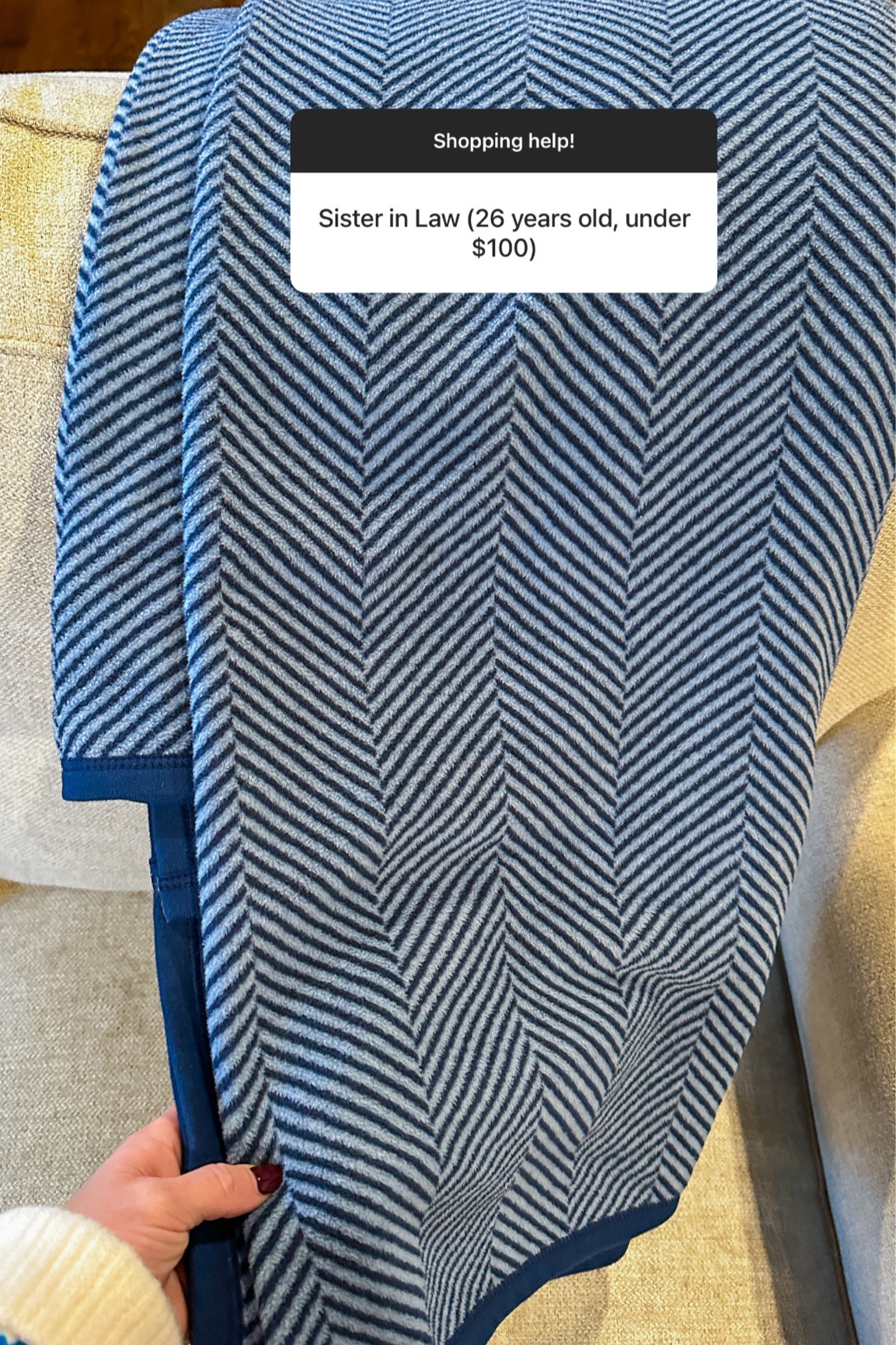 This blanket makes a great gift for people who are hard to shop for! They come in tons of patterns and multiple sizes  

#LTKCyberWeek #LTKGiftGuide #LTKhome