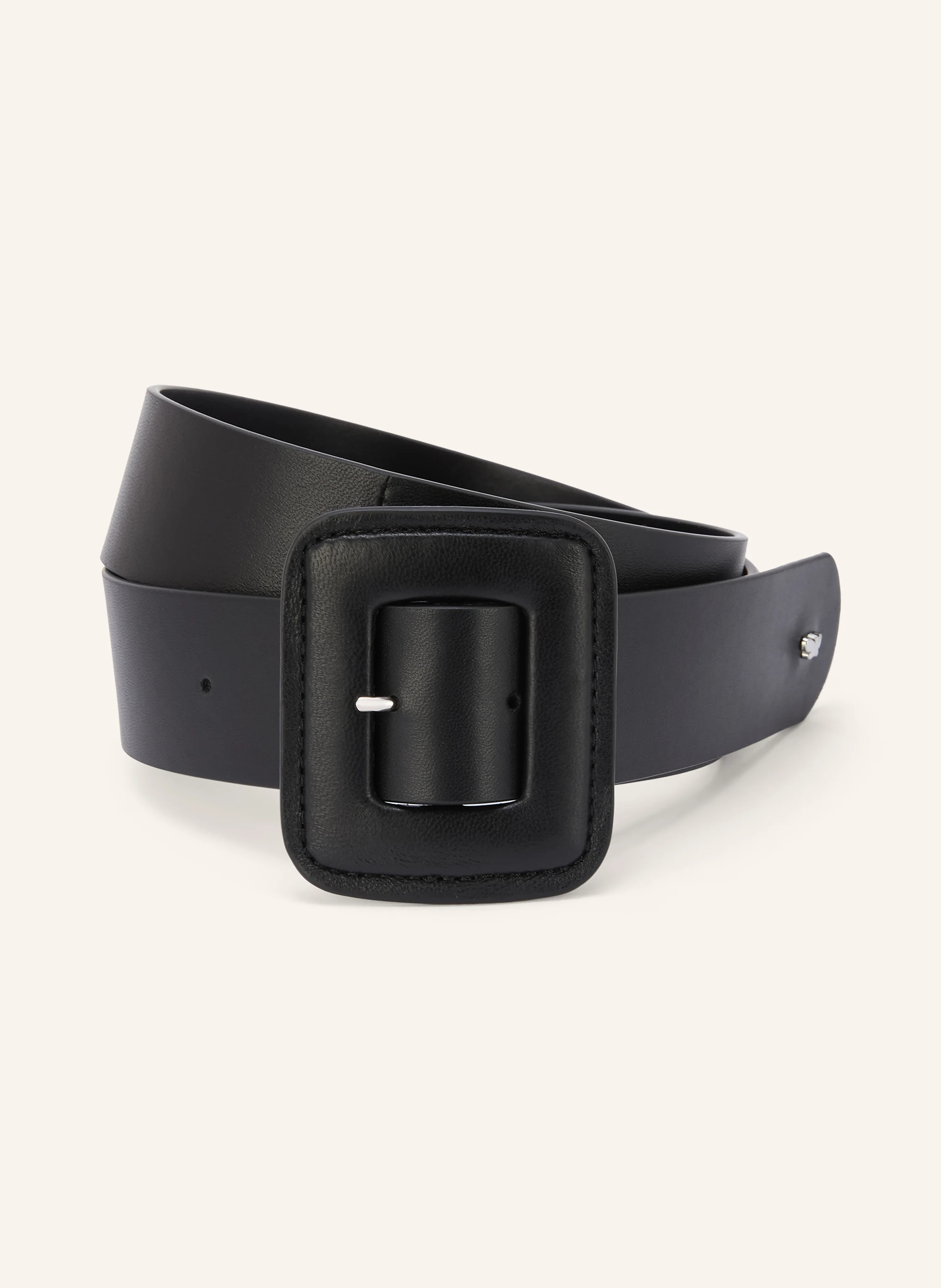 WEEKEND Max Mara Lederg\u00fcrtel BRIO in schwarz / silber | Breuninger (DACH)