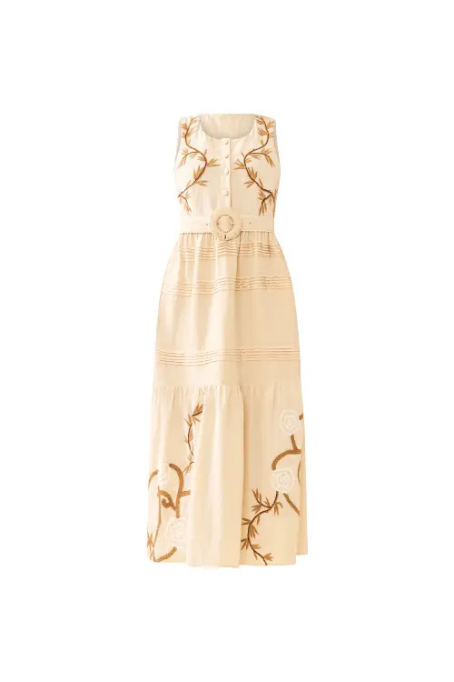 Eddy Sophia Dress in Beige at Nordstrom, Size X-Small | Nordstrom