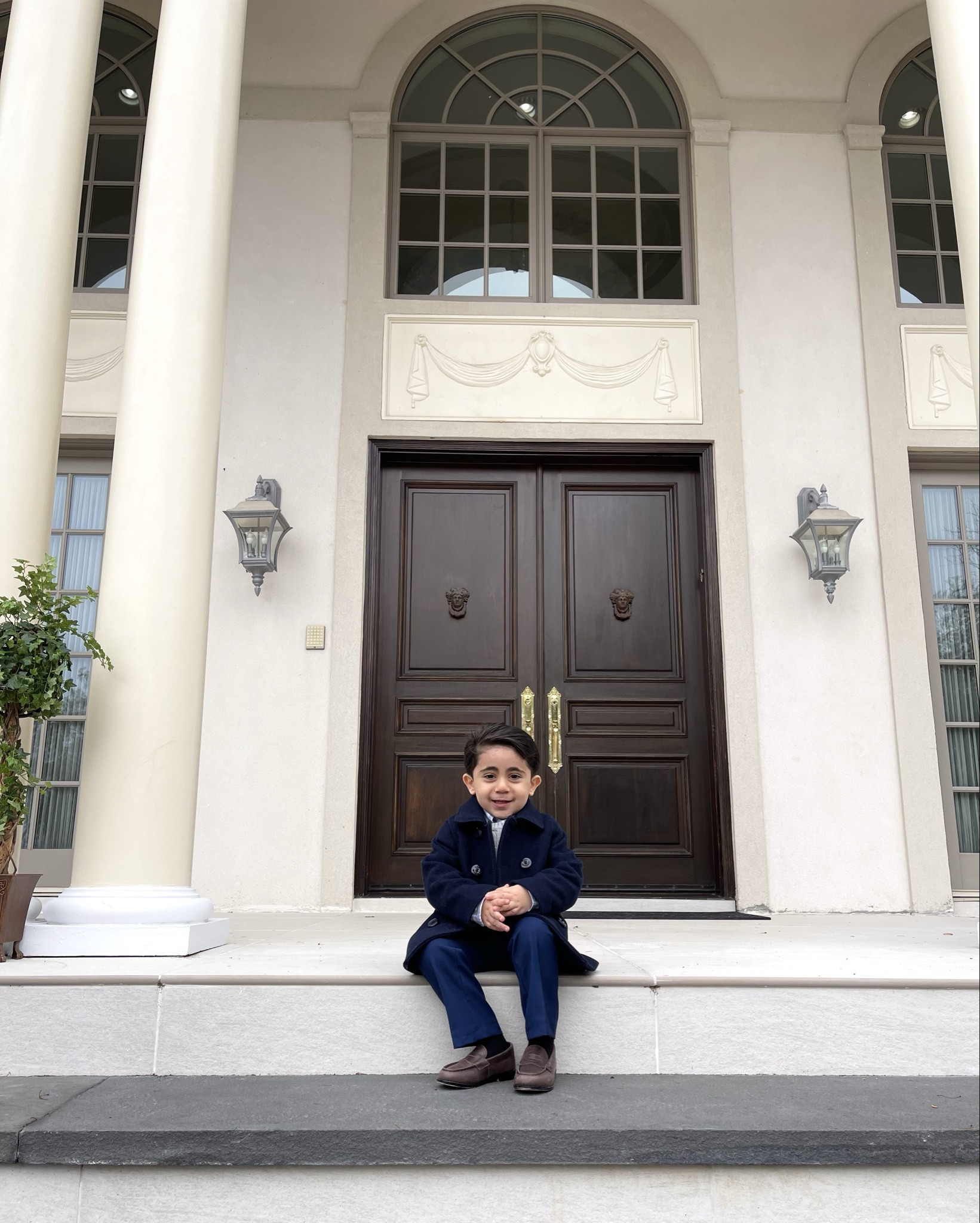 Boys Navy Peacoat on sale! 

#LTKSeasonal #LTKKids #LTKSaleAlert