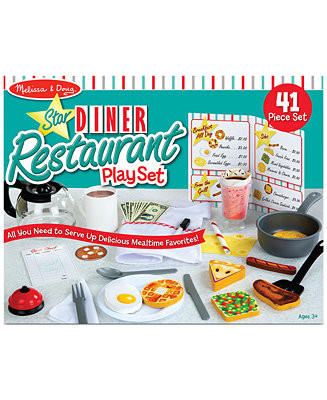 Melissa & Doug Diner Restaurant Play Set - Macy's | Macy's