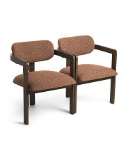 Set Of 2 23.5x29.5 Curved Back Dining Chairs | Chairs & Seating | Marshalls | Marshalls