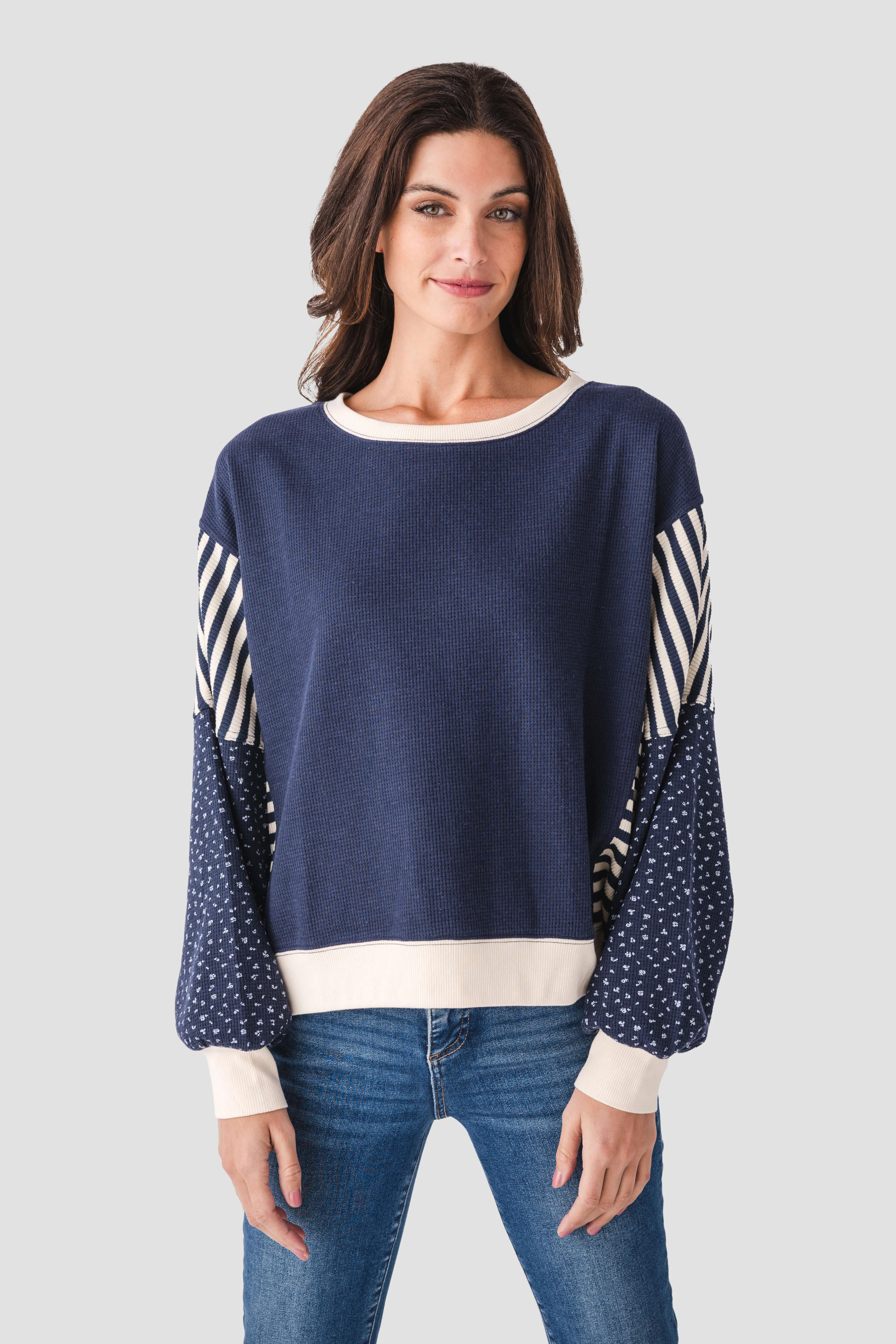 By Together Prep In Bloom Sweatshirt | Social Threads