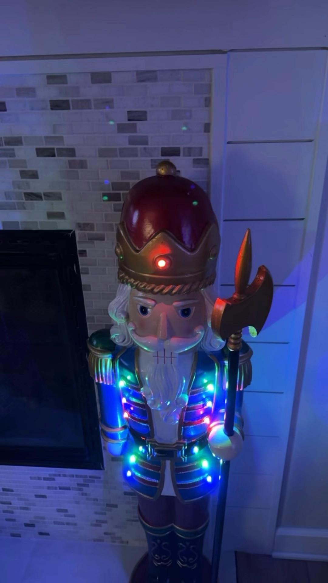 3 1/2 foot LED Nutcracker
* These are outdoor covered porch only or indoors. Battery operated comes with a six hour timer feature. 

#LTKHome #LTKFindsUnder50 #LTKHoliday