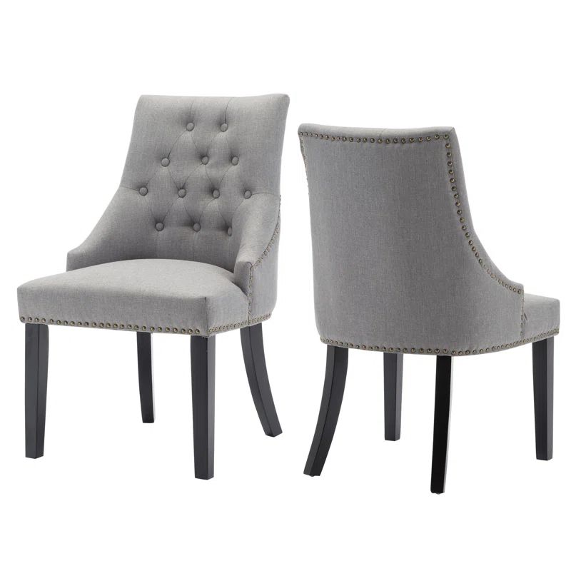 Hopkint Tufted Upholstered Parsons Chair (Set of 2) | Wayfair North America