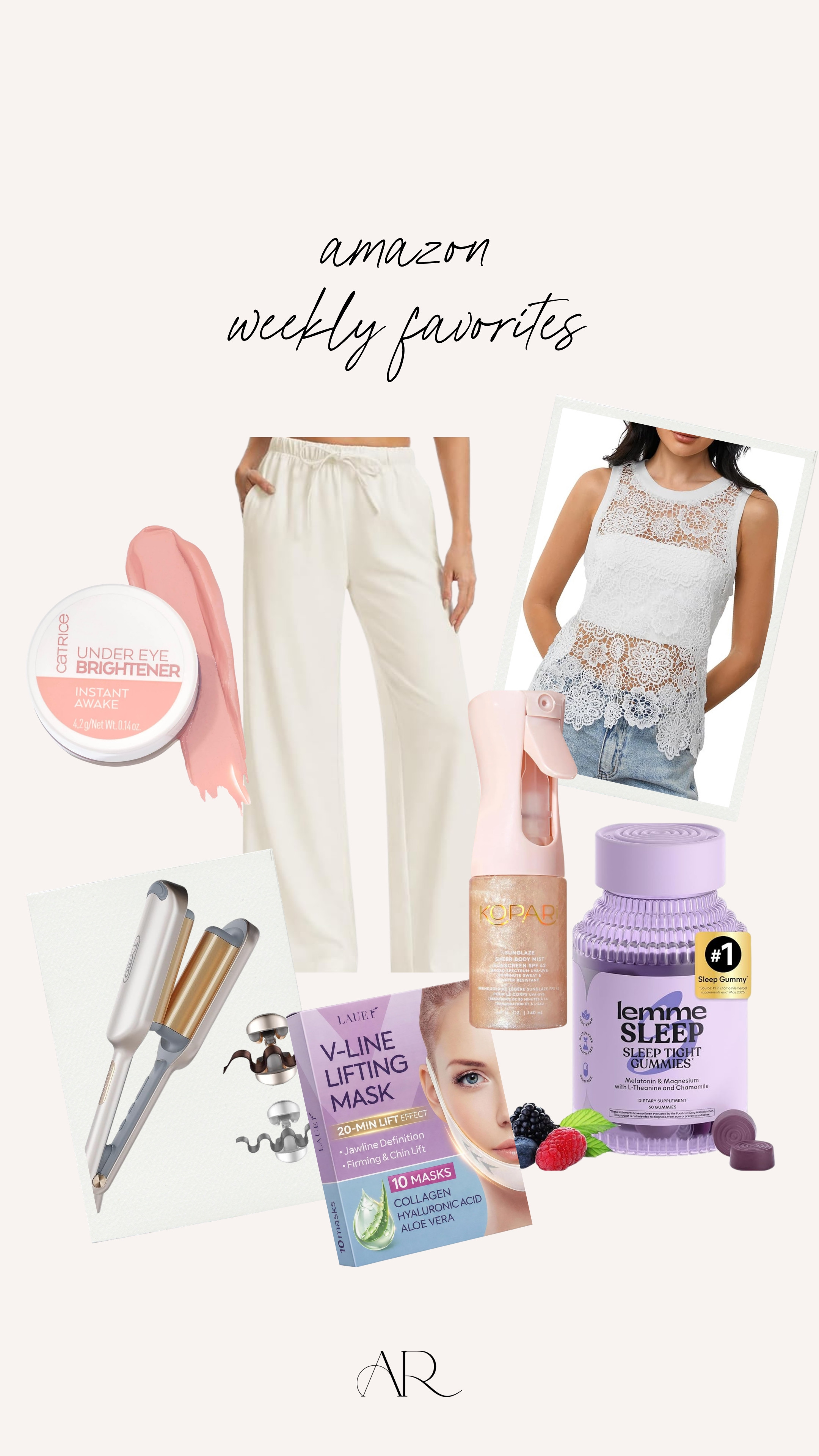 my amazon favorites of the week! My Lemme Sleep has been such a life saver recently! 

amazon finds, linen pants, hair tools 

 #LTKootd #LTKmomlife #LTKMidsize