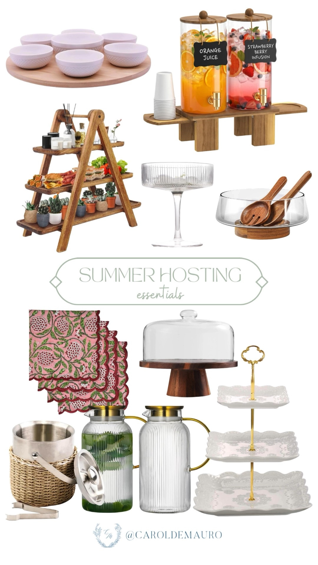 These summer hosting essentials are the kind of finds that make your table look like you put in way more effort than you actually did.

hosting inspo, summer entertaining, table setting, party setup, entertaining at home, hostess must haves, serveware

#LTKHome