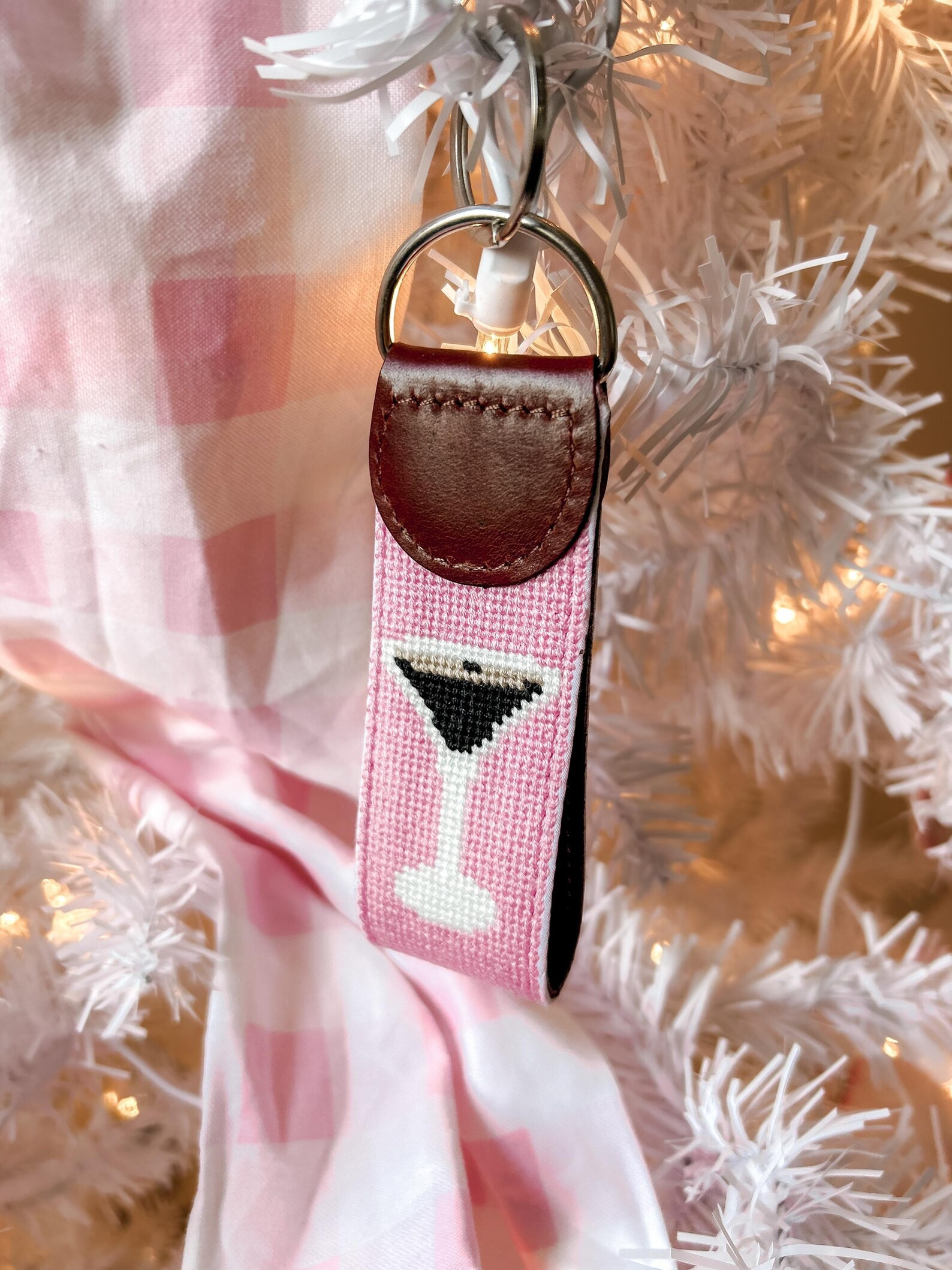 Espresso Martini Needlepoint Keychain | Etsy (US)