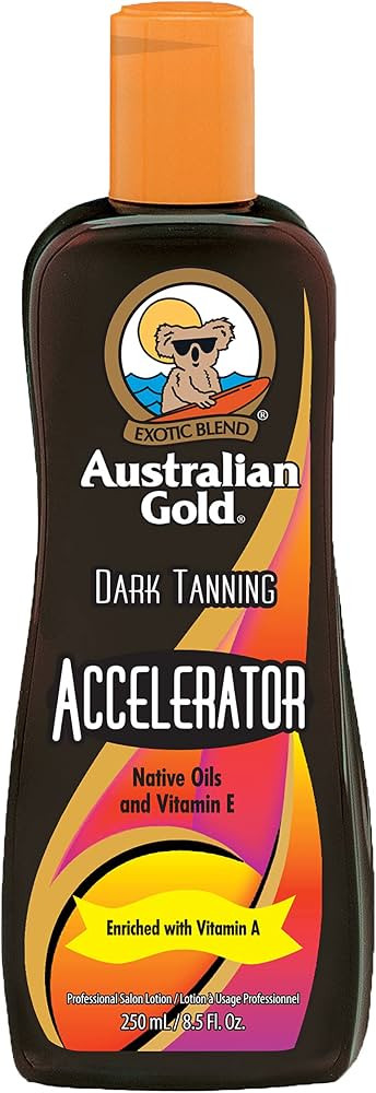 Australian Gold Dark Tanning Accelerator Lotion, 8.5 Fluid Ounce | Amazon (US)