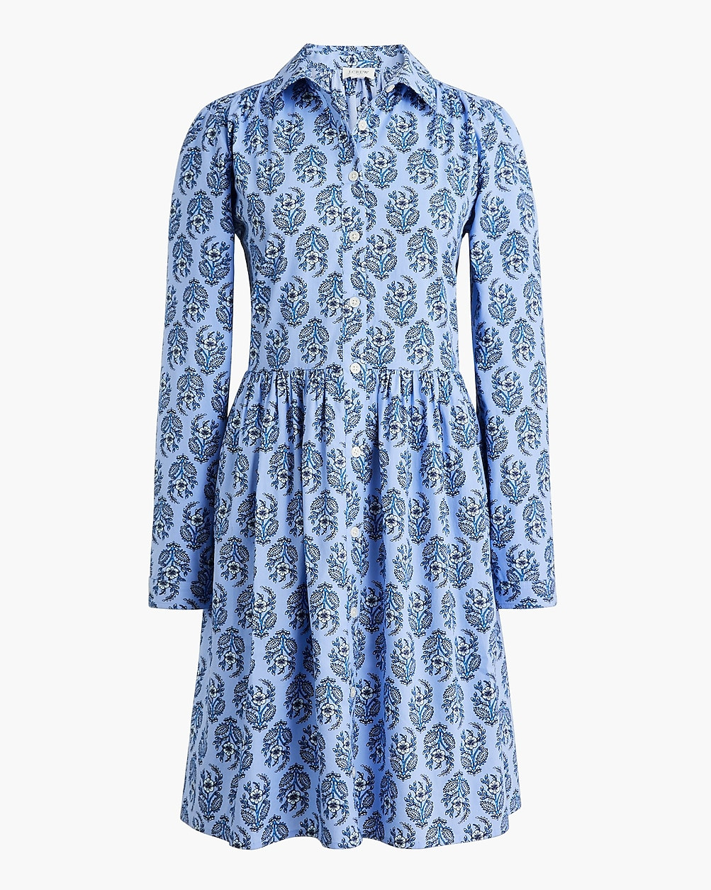 Collared mini shirtdress | J.Crew Factory