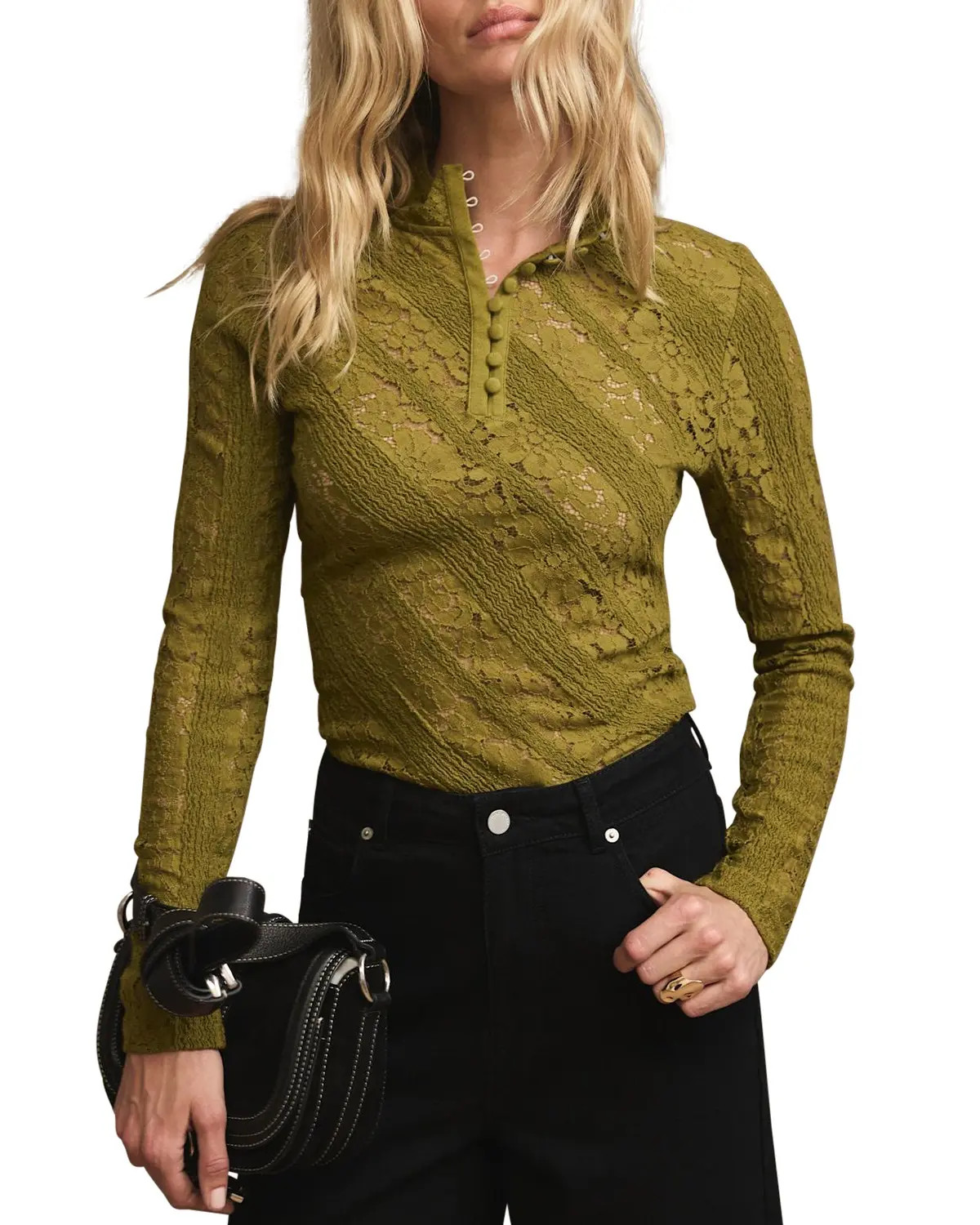 MINT VELVET Lace Detail Top (Women) | Nordstrom | Nordstrom