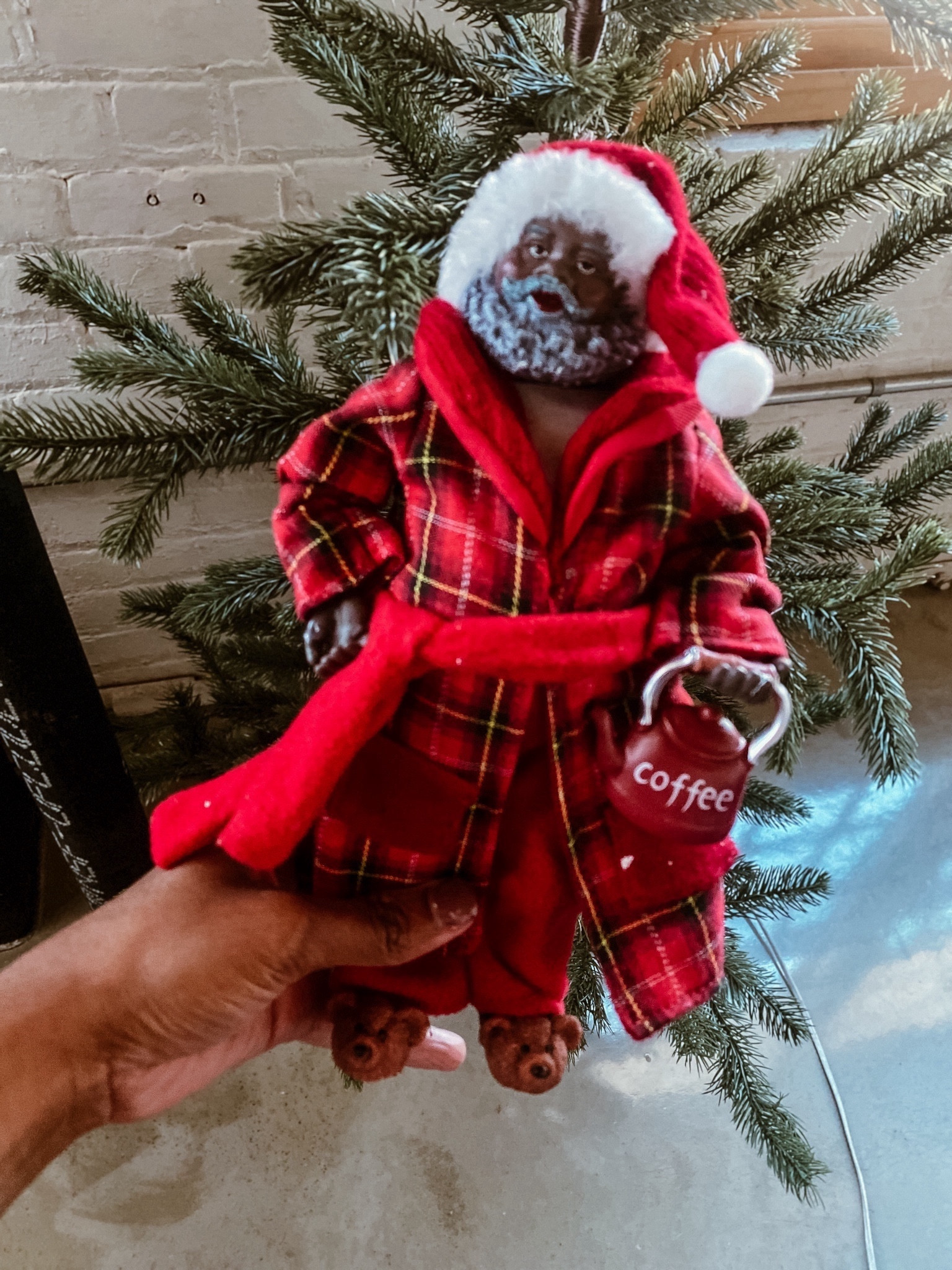 Christmas Decor
Black Santa 

#LTKHoliday #LTKCyberWeek #LTKhome
