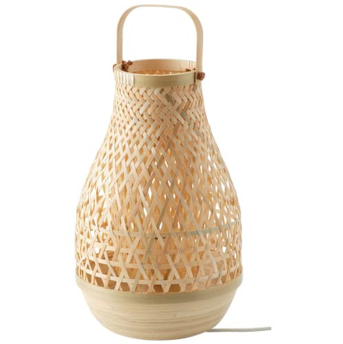 Ikea MISTERHULT 8.6 Wats 14" LED Bulb Bamboo Table Lamp | Amazon (US)