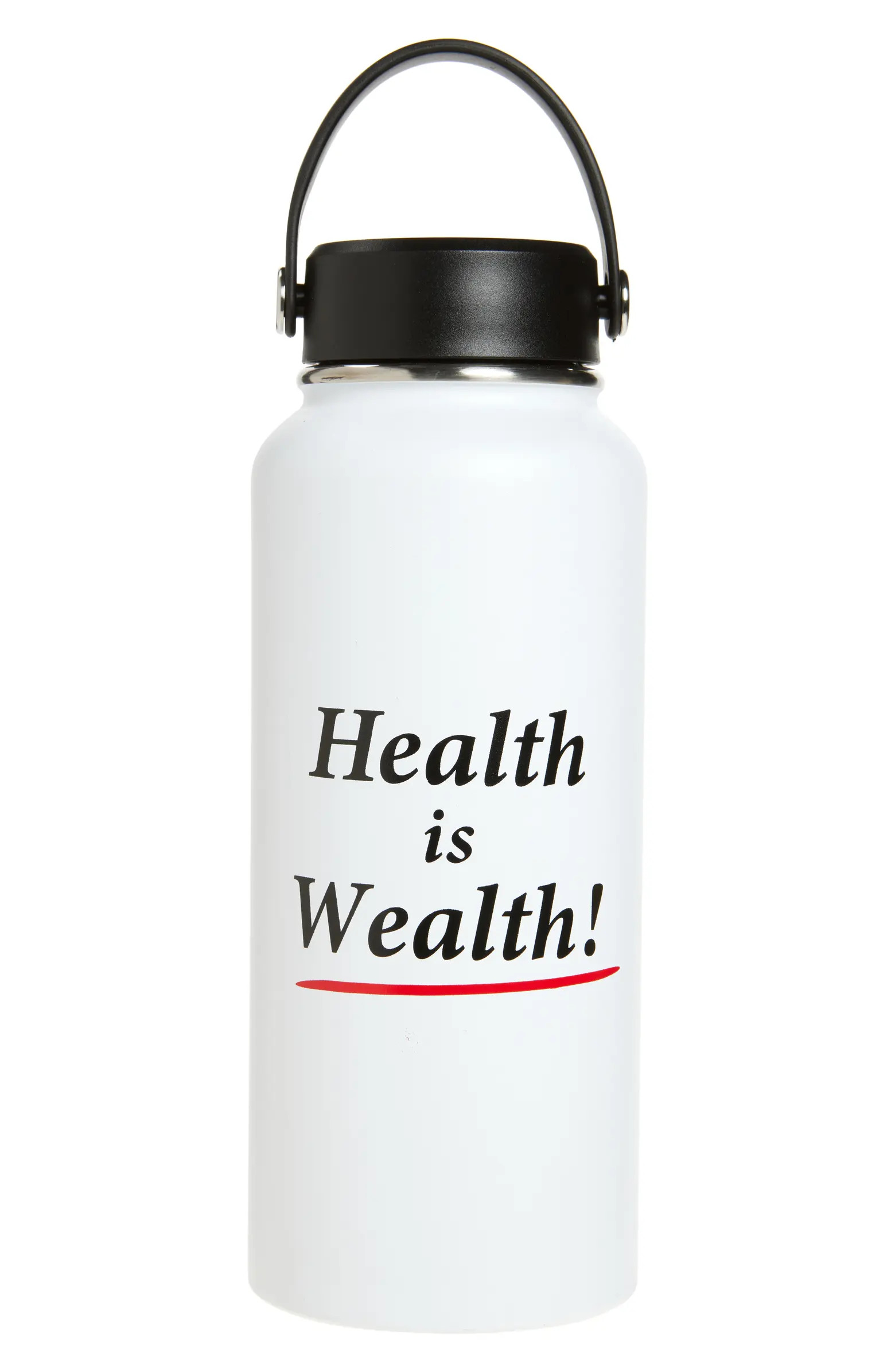 Health is Wealth Water Bottle | Nordstrom