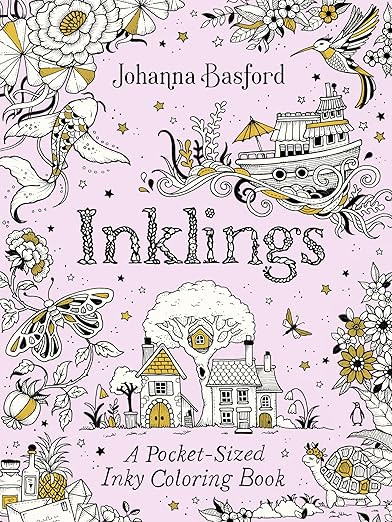 Inklings: A Pocket-Sized Inky Coloring Book | Amazon (US)