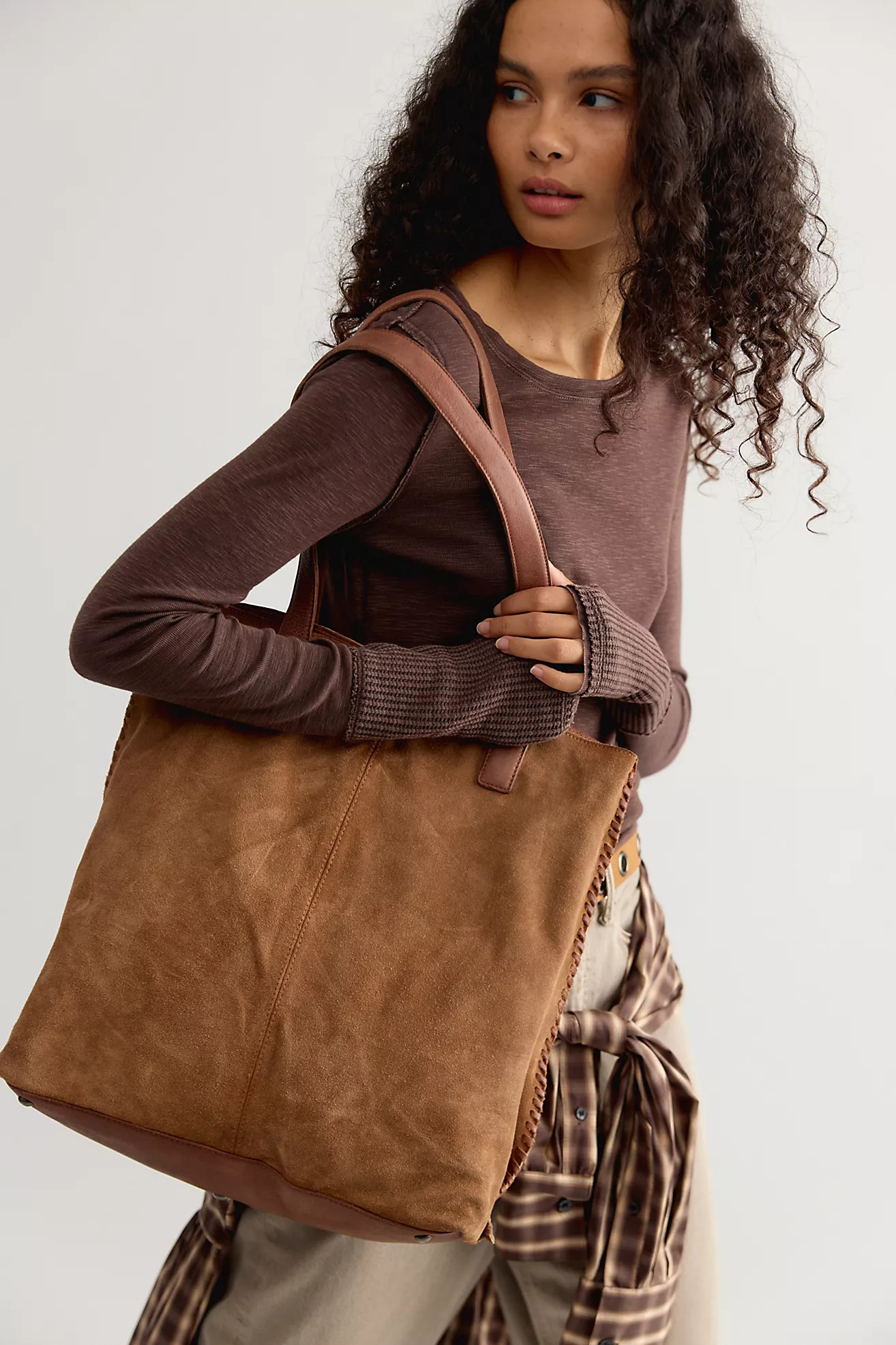 Maeve Suede Tote Bag | Free People (Global - UK&FR Excluded)