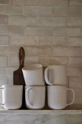 The Jasper Portuguese Stoneware Mugs, Set of 4 | Anthropologie (US)