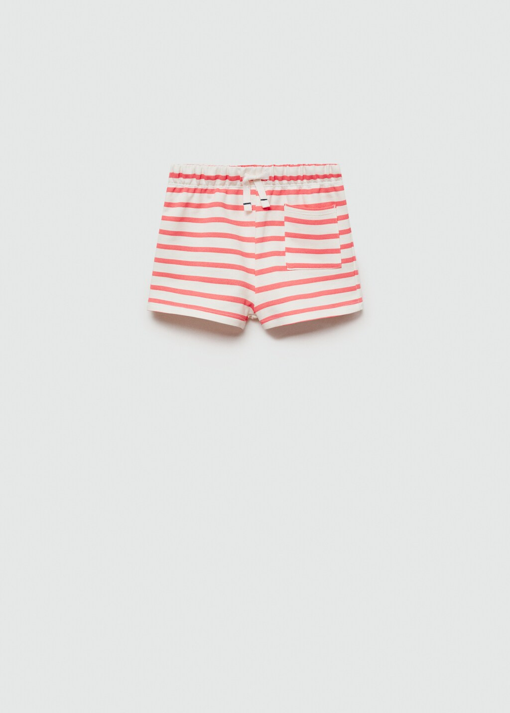 Striped cotton shorts | MANGO (US)